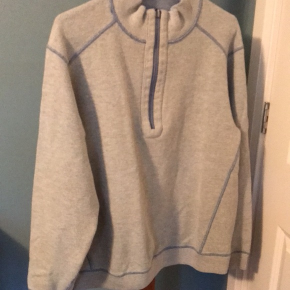 Tommy Bahama Reversible Sweatshirt. L - Picture 3 of 3